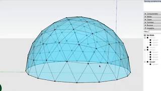 Cómo diseñar un domo How to design a Geodesic Dome [upl. by Seana]