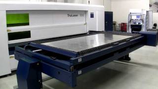 TRUMPF TruLaser 1030 Pallet Changer [upl. by Eyaj]