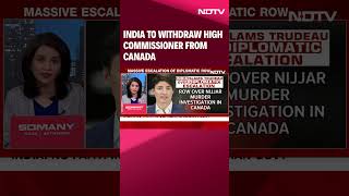 India Canada Latest News  India To Withdraw High Commissioner From Canada  India Canada News [upl. by Dacey]