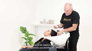 Terapia de Hidratación Intensiva para recuperar la hidratación natural del cabello  Salerm [upl. by Nodababus]