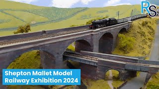 Shepton Mallet Model Railway Exhibition  8th and 9th June 2024 [upl. by Om335]