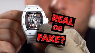 Can You Spot a 400000 vs Fake Richard Mille [upl. by Cheryl256]