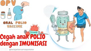 Penyakit Polio  Imunisasi Polio  Vaksin Polio [upl. by Nnayrrehs]