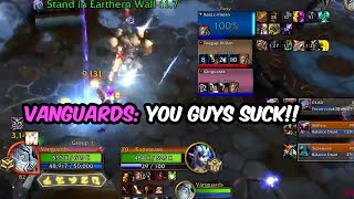 RAIKU NERF FIRE MAGE Vanguards With The WIN Pros Playing Solo Shuffle x 3v3 [upl. by Zoarah202]