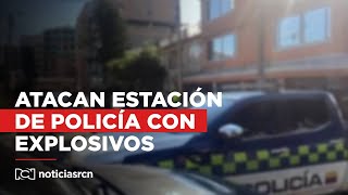 Nuevo atentado estación de Policía en Jamundí fue atacada con un artefacto explosivo [upl. by Schreck]