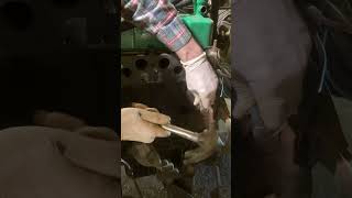 Rootes 1725 Engine Core Plug Freeze Plug Change  Side Plug Demo [upl. by Llebana332]