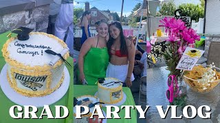 VLOG Prep amp Celebrate with me for my Graduation Party [upl. by Bianca873]