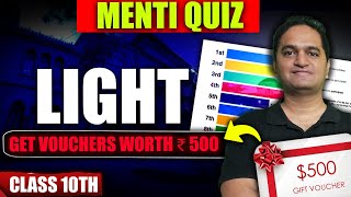 Menti Quiz  Light  Physics Class 10  CBSE By Ajinkya Sir [upl. by Zailer34]