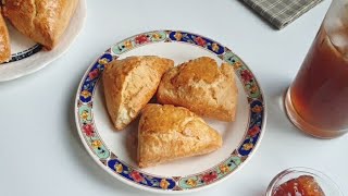 ENG 😋노버터 스콘 만들기  에어프라이어 amp 오븐  scone recipe no butter [upl. by Lladnar]