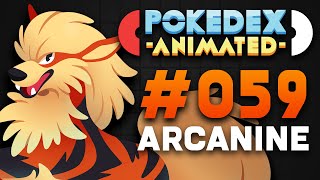 Pokedex Animated  Arcanine [upl. by Vierno]