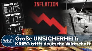 UKRAINEKrieg trifft deutsche WIRTSCHAFT  Prognose INFLATION könnte über SECHS PROZENT steigen [upl. by Adnilrem]