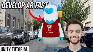 How to build AR Apps fast Unity  Lightship Samples [upl. by Nahtanoj949]