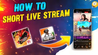 How To Live Stream On YouTube Shorts Feed  YouTube Par Live Stream Kaise Kare [upl. by Sallyanne]