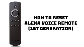 How to reset firestick remote 1st generation [upl. by Iggep]