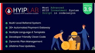 Hyiplab  Complete Hyip Investment System V39 nulled Download For Free Error solved [upl. by Zsamot]