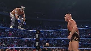 Rey Mysterio vs Kurt Angle SmackDown March 31 2006 [upl. by Rehctaht]