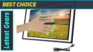 Senisway 98 Inch IR Touch Frame Review USB DriverFree 10Point Infrared Touch Screen Overlay [upl. by Noivart]