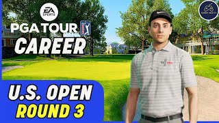 US OPEN Round 3 EA Sports PGA Tour 2023 Career Mode Part 102 [upl. by Tonya]