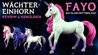 Schleich ® Bayala  Wächter Einhorn Fayo  Limited Edition 2024 Neuheit  New  Review amp Vergleich [upl. by Nnylakcaj]