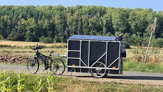 Fahrrad Wohnwagen treffen Luckenau 24 Rückreise konstruktionsprofil Fahrrad Wohnwagen Styrodur [upl. by Star]