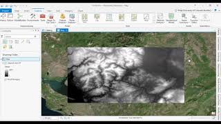 Watershed Delineation in ArcGIS  How to create Drainage Map [upl. by Broddie]