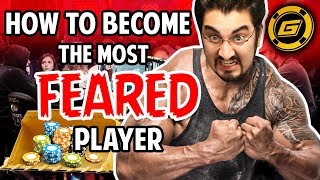 How to Become the MOST FEARED POKER PLAYER on the Poker Table [upl. by Idnaj]