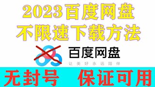 2023百度網盤不限速下载方法：使用网盘加速器和aria2，永久免费网盘在线解析百度网盘文件 [upl. by Jedediah]