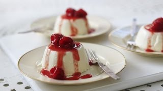 Panna cotta RICETTA [upl. by Ihn]