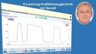 Fehlersuche Lambdasonde  Regelsonde  vor Kat mit dem Oszilloskop Lambdasonde prüfen [upl. by Ynalem]