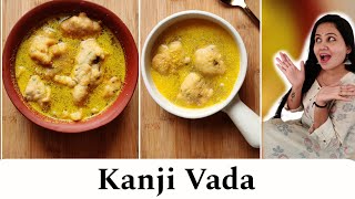 Kanji Vada Recipe  कांजी वड़ा बनाने का आसान तरीका  Indian Probiotic Drink youtube food [upl. by Marlow304]