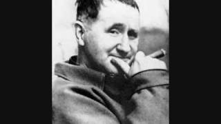 Bertolt Brecht  Das Lied von der Unzulänglichkeit des menschlichen Strebens [upl. by Post]