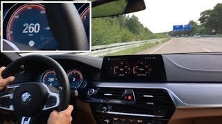 BMW M550i  V8  44l  462 PS  Biturbo  0260 kmh [upl. by Sherye]