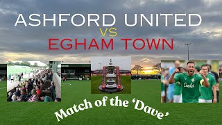 Ashford United V Egham Town Match highlights and post match reaction [upl. by Byran]