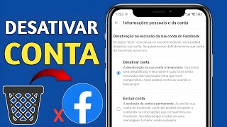 COMO DESATIVAR FACEBOOK PELO CELULAR [upl. by Ffirahs]