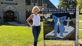 Masur Museum Hosts Rodrigue Exhibition [upl. by Millhon237]