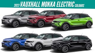 2023 Vauxhall Mokka Electric  All Color Options  Images  AUTOBICS [upl. by Nibor]