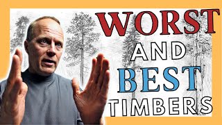 Best amp Worst Wood Species for Timber Framing Doug Fir Cedar Spruce Hemlock Pine amp More [upl. by Congdon]