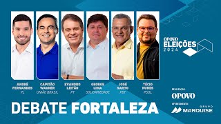 Debate completo à Prefeitura de Fortaleza  Eleições 2024  Assista na íntegra [upl. by Dusza826]