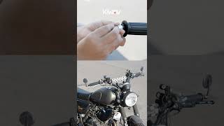 Motorcycle bar end mirrors 65N installation [upl. by Aneba]