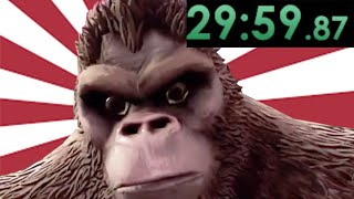 APES TOGETHER STRONG TOGETHER Rise of kong speedrun [upl. by Erreid]