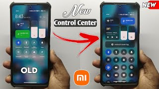 how to enable new control center in miui 14  miui new control center  redmi new control centre [upl. by Rillings484]