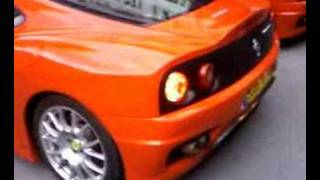 Ferrari 360 Modena Stradale Start up Rev and Accelerate [upl. by Esiocnarf]