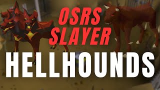 OSRS Slayer  HELLHOUNDS  Why they arent a bad task [upl. by Maryrose]