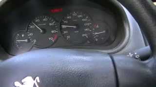 0100 kmh peugeot 206 14 75ch sans catalyseur [upl. by Ahel487]