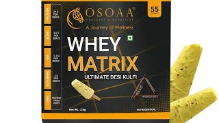 European Tri blend Whey matrix protein  wheyisolatehydrolysed  desi kulfi flavour [upl. by Leakim]