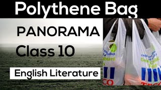 Polythene Bag  Class 10 poetry  Bihar board  English Literature [upl. by Otrebide]