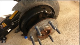 GM Parking Brake Pad Change  Adjustment  HOW TO  TUTORIAL [upl. by Nagah]