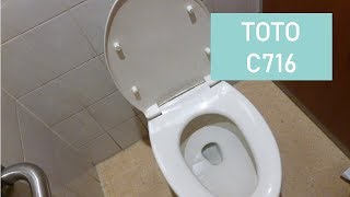 【改修済み】TOTO C716｜SEIYU町田店 [upl. by Ynatsyd]