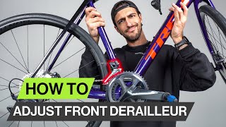 Front Derailleur Adjustment  Achieve Smooth Gear Changes [upl. by Clercq607]