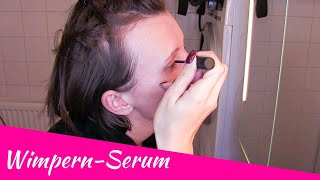 Test Wimpernserum evoeye TOP oder FLOP  eyelash formula  Wimpern Booster [upl. by Ellerehc]